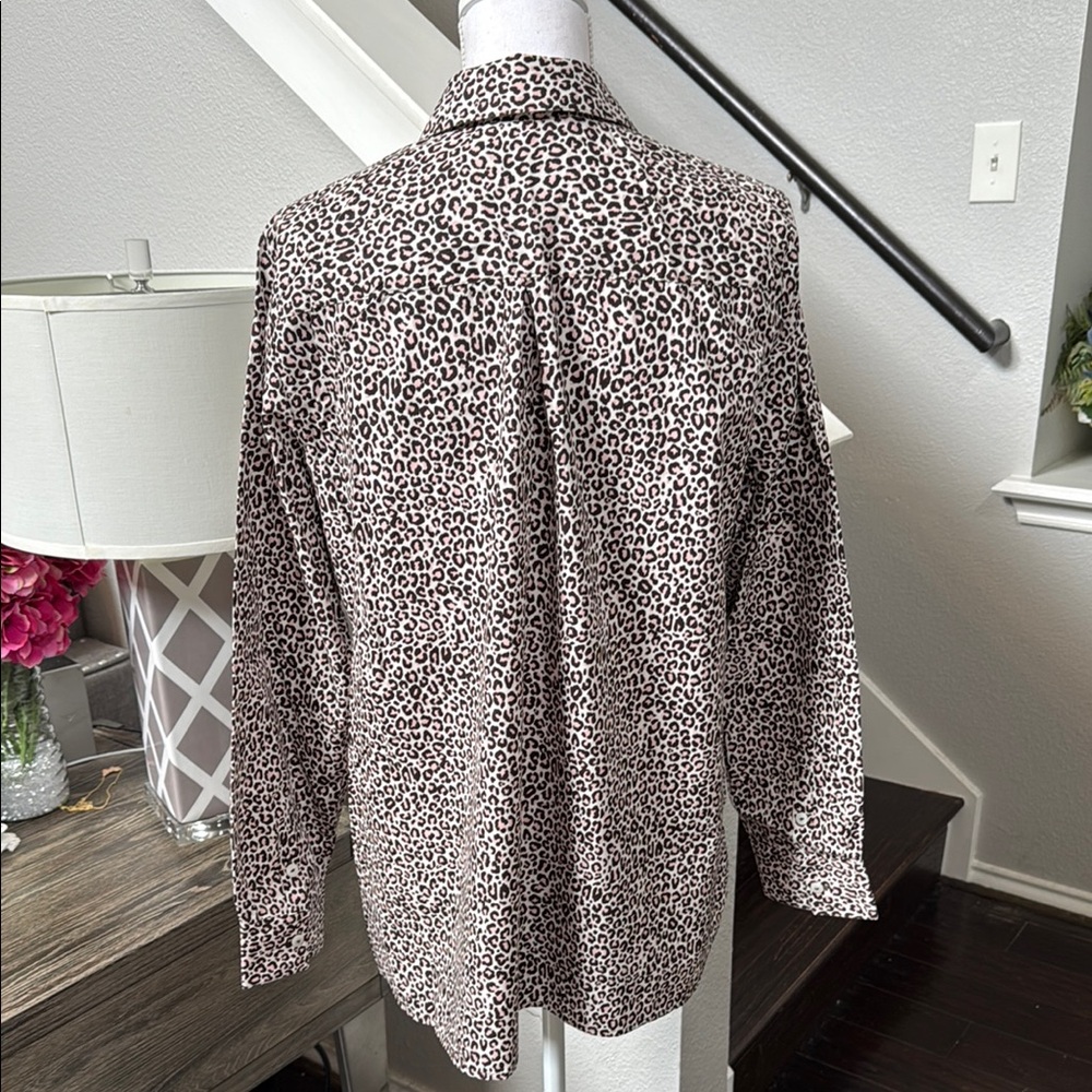 Foxcroft Luxe Leopard Long Sleeve Tunics - Picture 7 of 16